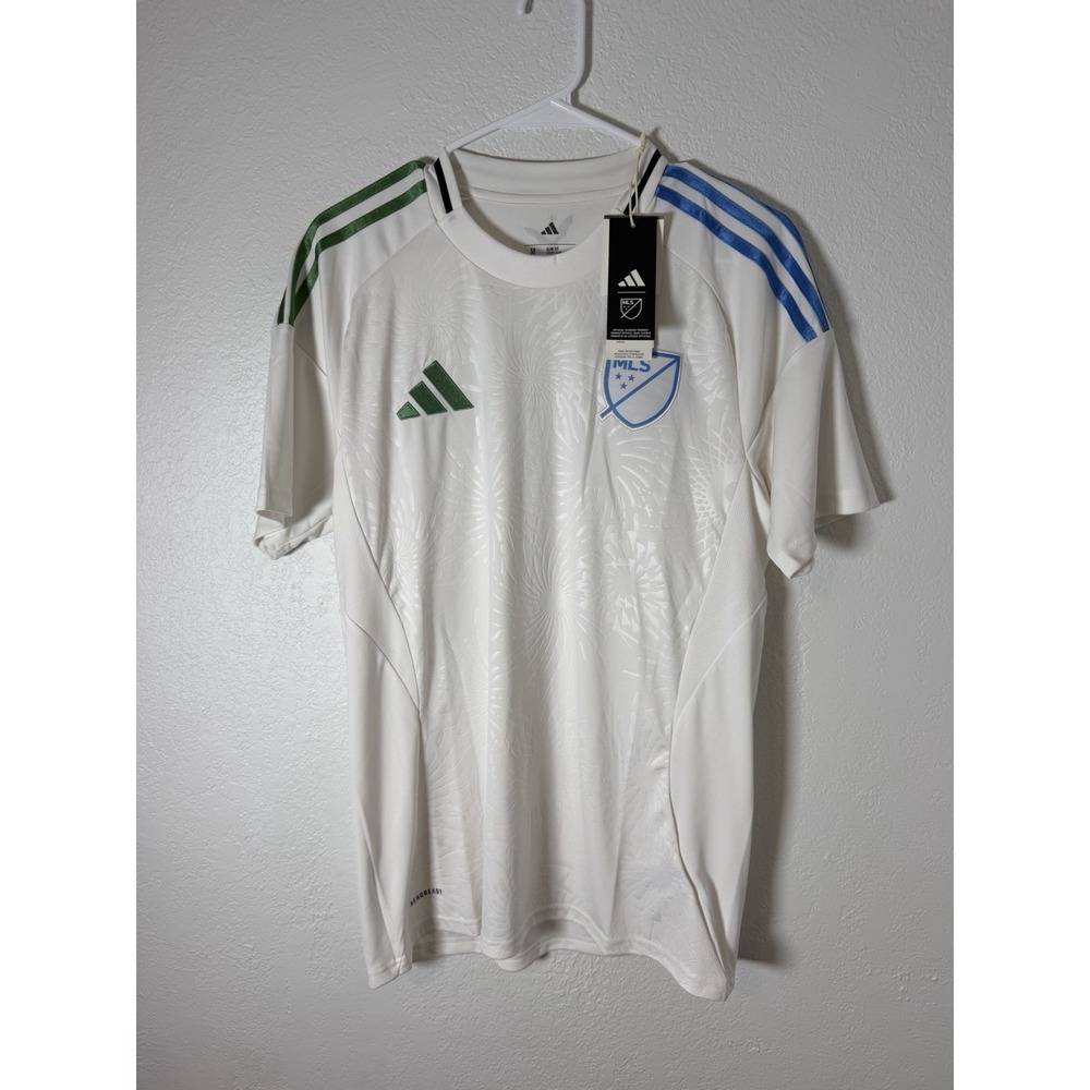 Adidas MLS All-Star 2025 Authentic Jersey Slim Fit Mens Medium JI7399 NEW Soccer